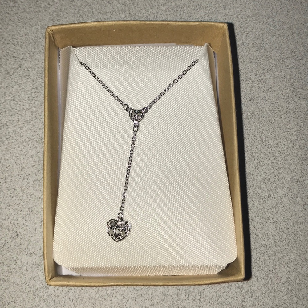 Kohl’s Sterling Silver 1/10C  T.W Diamond Necklace